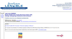 Desktop Screenshot of lenoblejeanlouis.fr